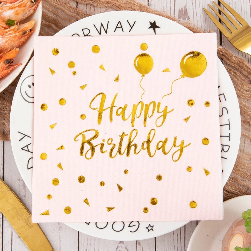 Modern Birthday Letter Wood Pulp Design | Home Decor Accessories