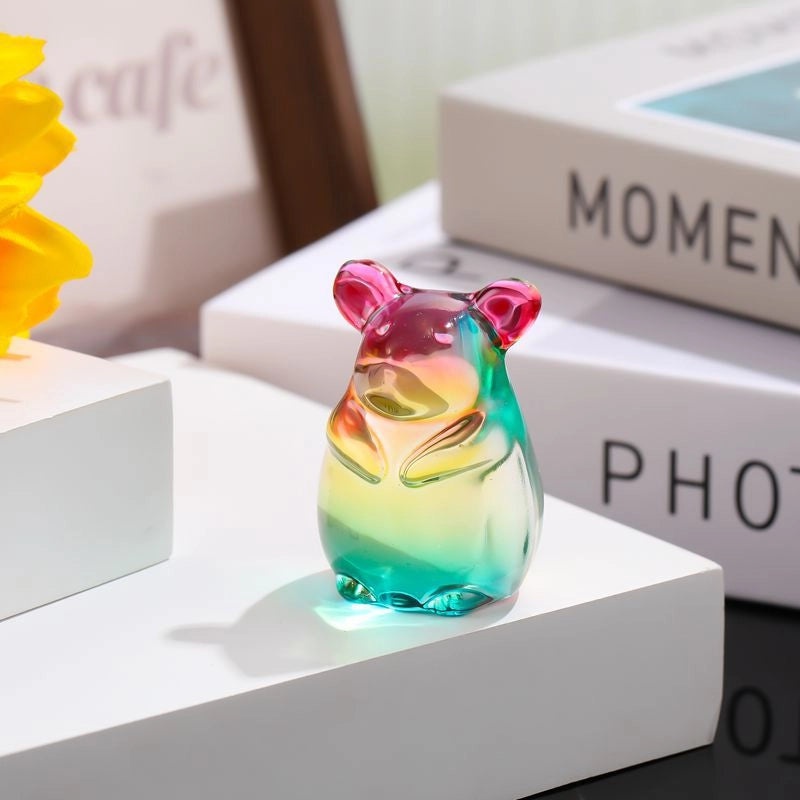 Charming Minimalist Animal Glass Ornaments|Home Decor
