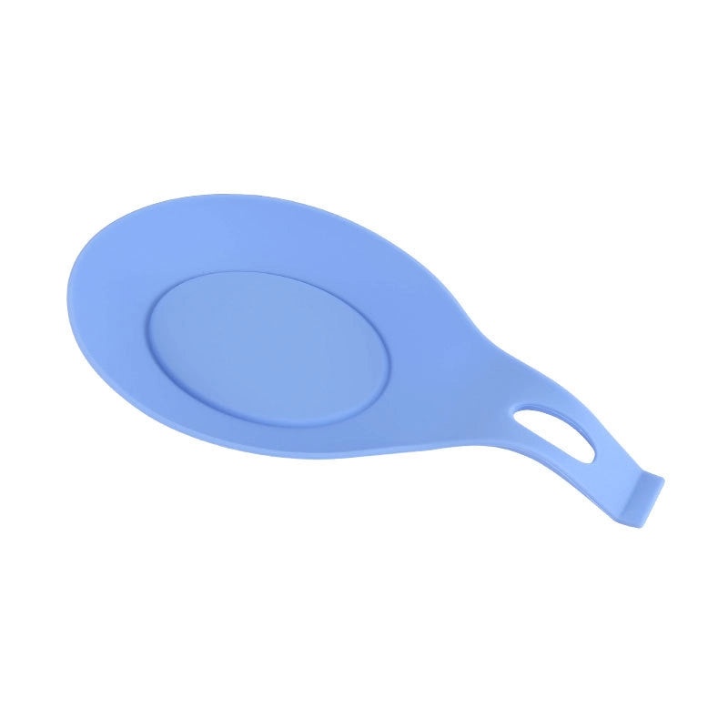 Silicone Soup Spoon Rest Holder Non-Slip Spoon Pad for Cooking Kitchen Utensils and Sauce Saucer|Kitchen Accessories
