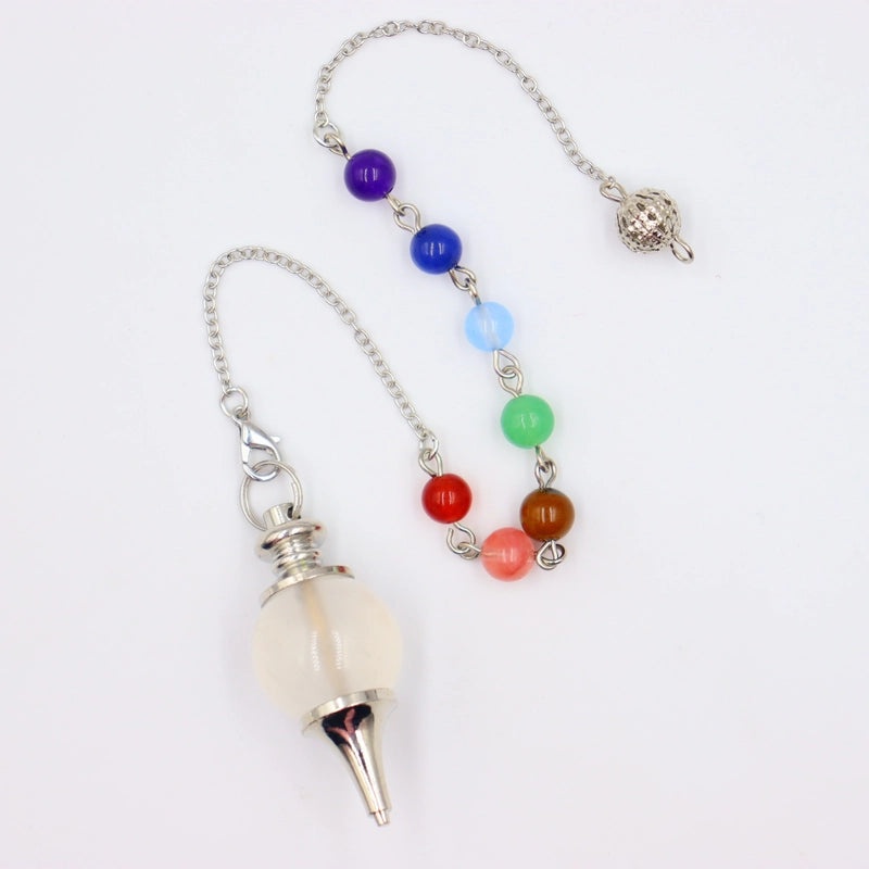 Minimalist Natural Stone Crystal Suncatcher Wind Chime Wall Hanging | Home Decor