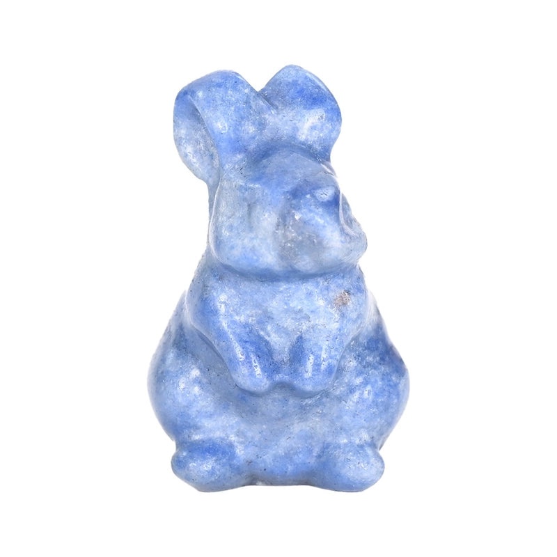 5 Pieces Minimalist Rabbit Crystal Figurines for Home Decor|Home Decor & Ornaments