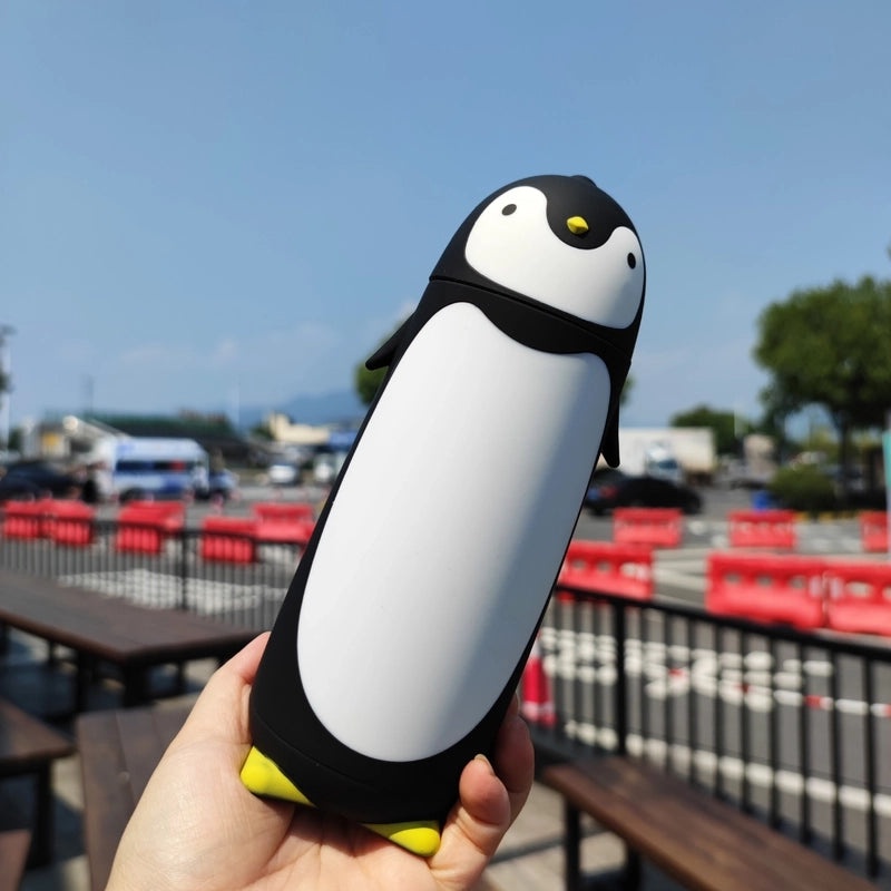Cute Cartoon Penguin Stainless Steel Thermos Cup 304 Durable Portable Travel Mug|Drinkware & Travel Mugs