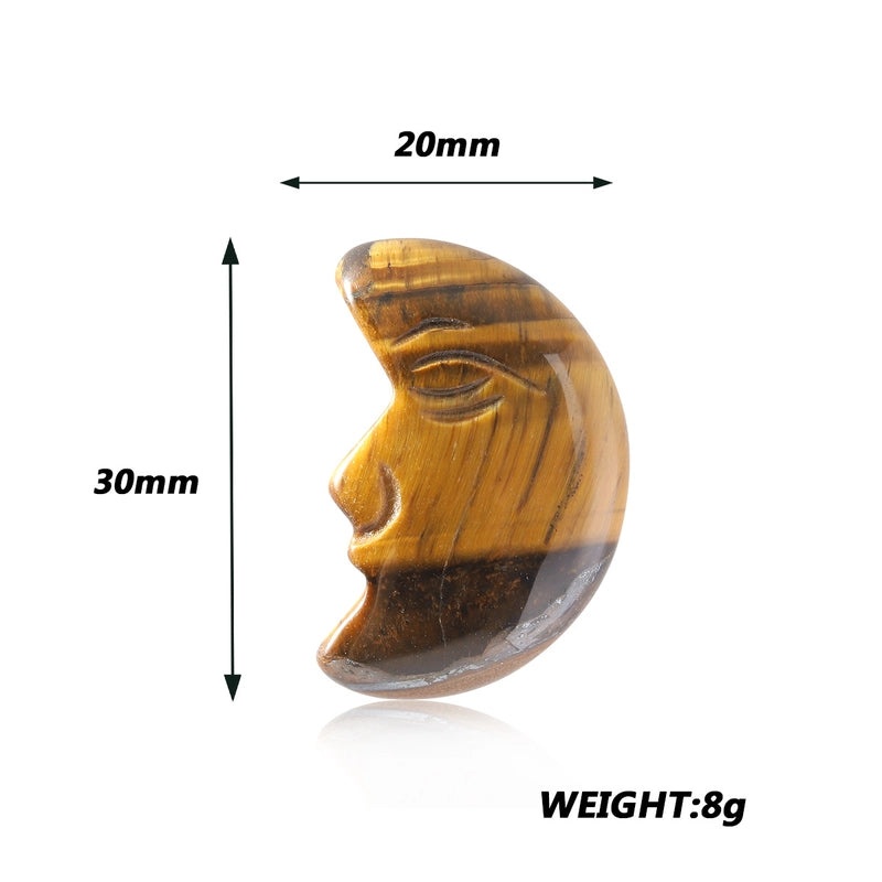 Minimalist Amethyst Moon Gem Decorative Ornaments for Home|Home Decor