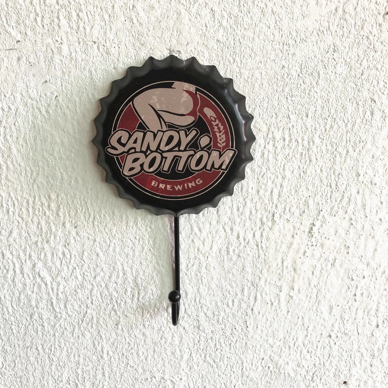 Vintage Beer Cap Letter Motorcycle Metal Iron Pendant Wall Decor|Wall Art