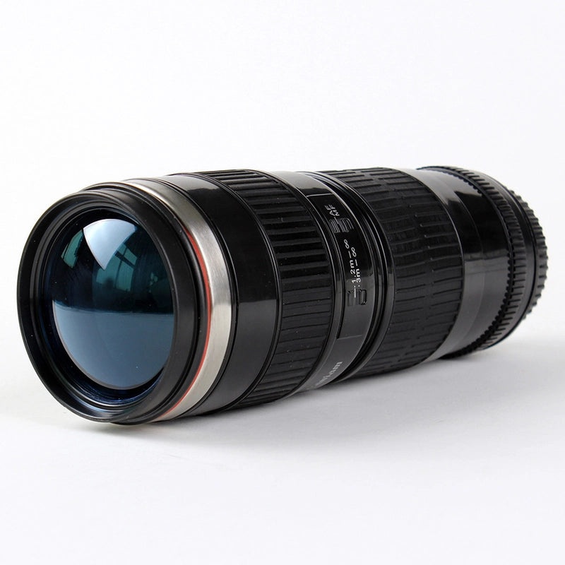 Casual SLR Lens Stainless Steel Travel Mug ABS Material | Drinkware & Mugs