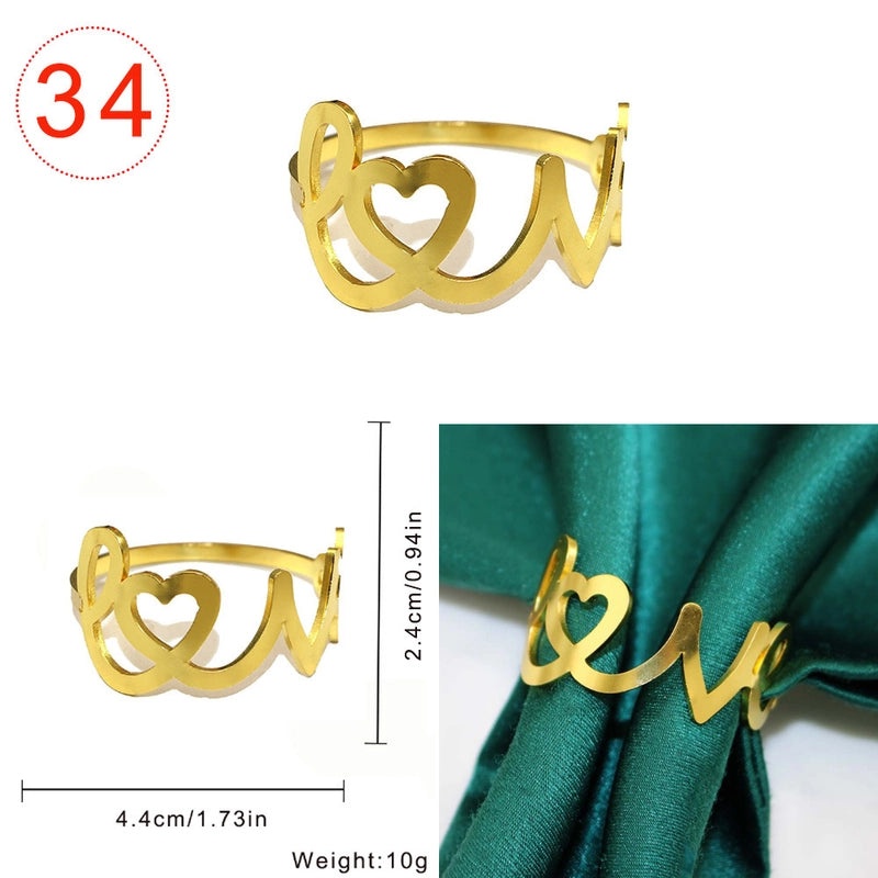 Stylish Geometric Metal Napkin Holder Single Piece|Home Decor & Kitchen Accessories