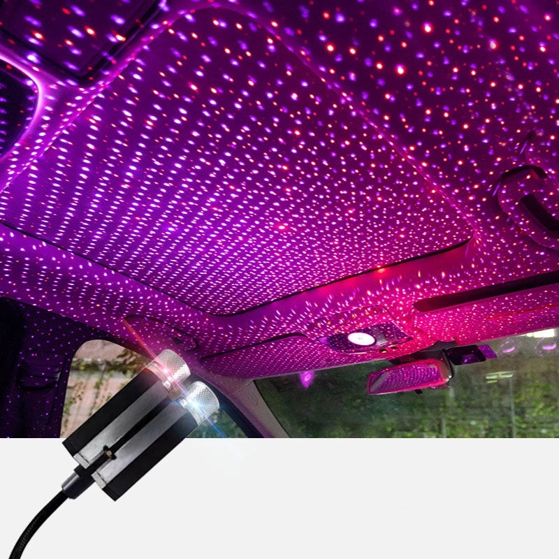 Car Star Laser Light USB Atmosphere Projector for Car Indoor Outdoor|Car Accessories Lighting