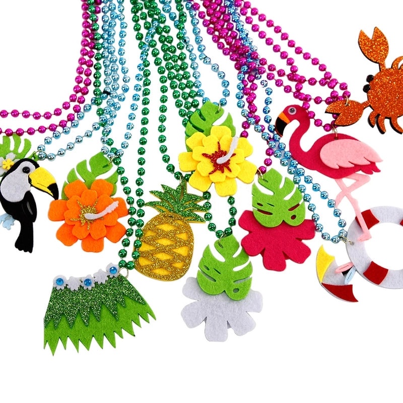 Hawaiian Flower Crab Plastic Charm Cute Beach Vacation Accessory|Jewelry & Accessories