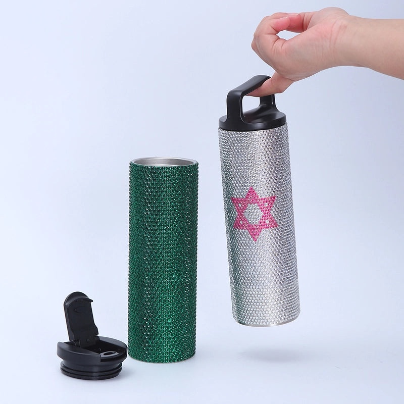 Glam Star Solid Color Thermos Cup 304 Stainless Steel Durable Insulated Bottle | Drinkware & Thermoses