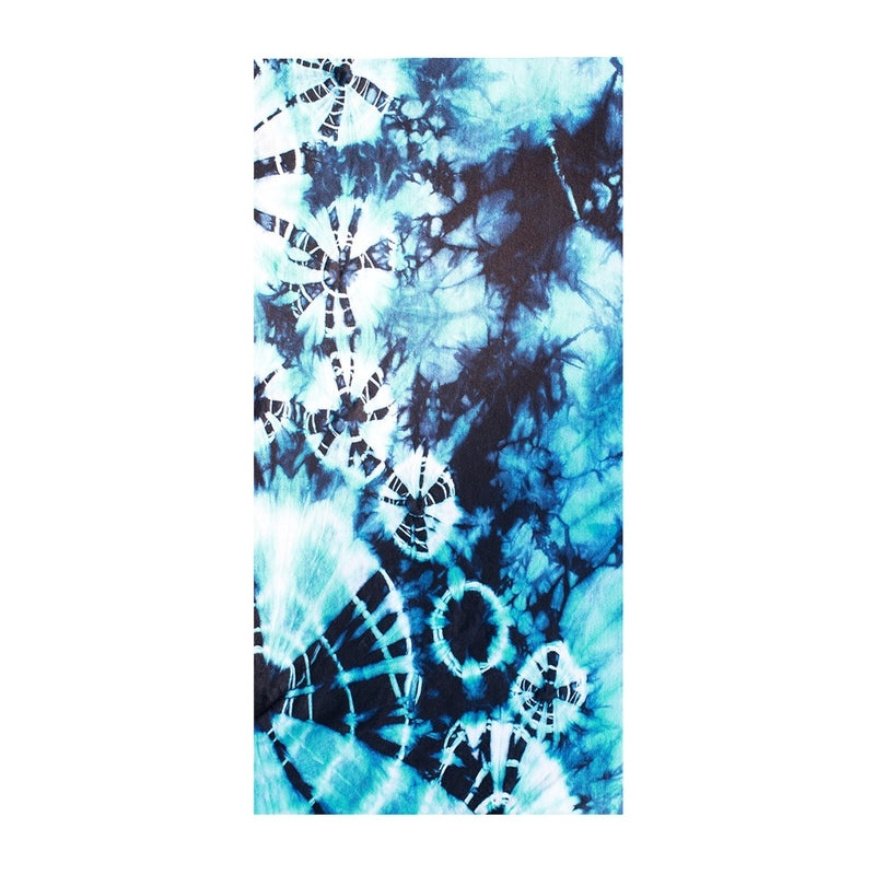 Microfiber Square Beach Towel with Tie-Dye 3D Digital Print | Beach Towels & Outdoor Accessories