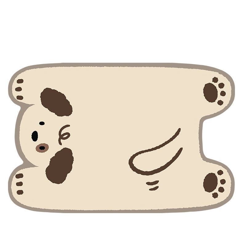 Adorable Animal Print Faux Leather Bath Mat|Home Decor Bath Rugs