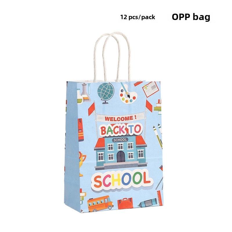 School Season Gift Bag for Stationery Book Storage | Book & Stationery Bags