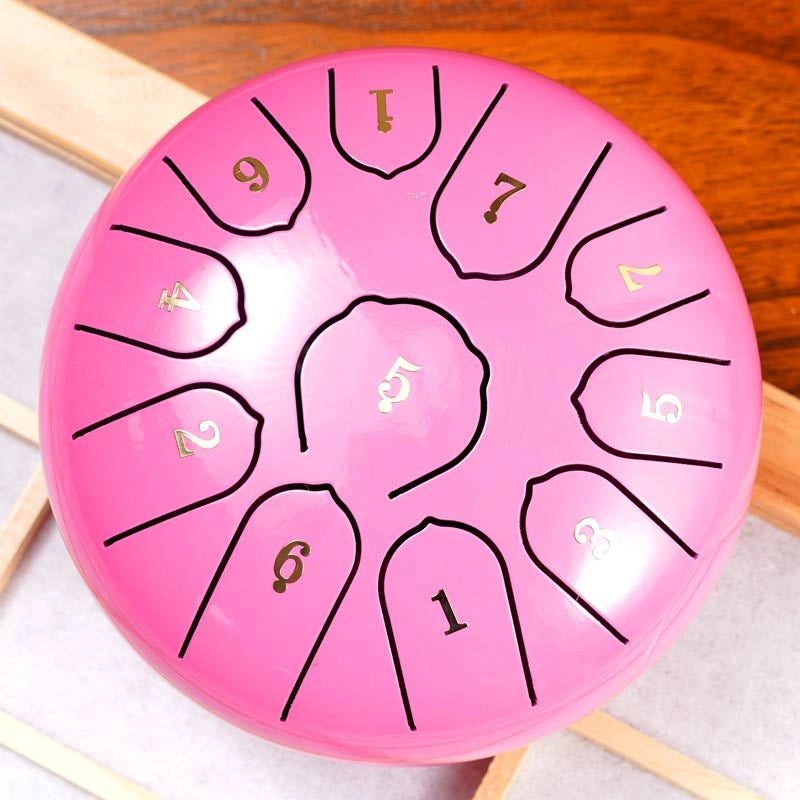 Ethereal Solid Color Carbon Steel Drum Toy for Kids|Musical Instruments & Toys