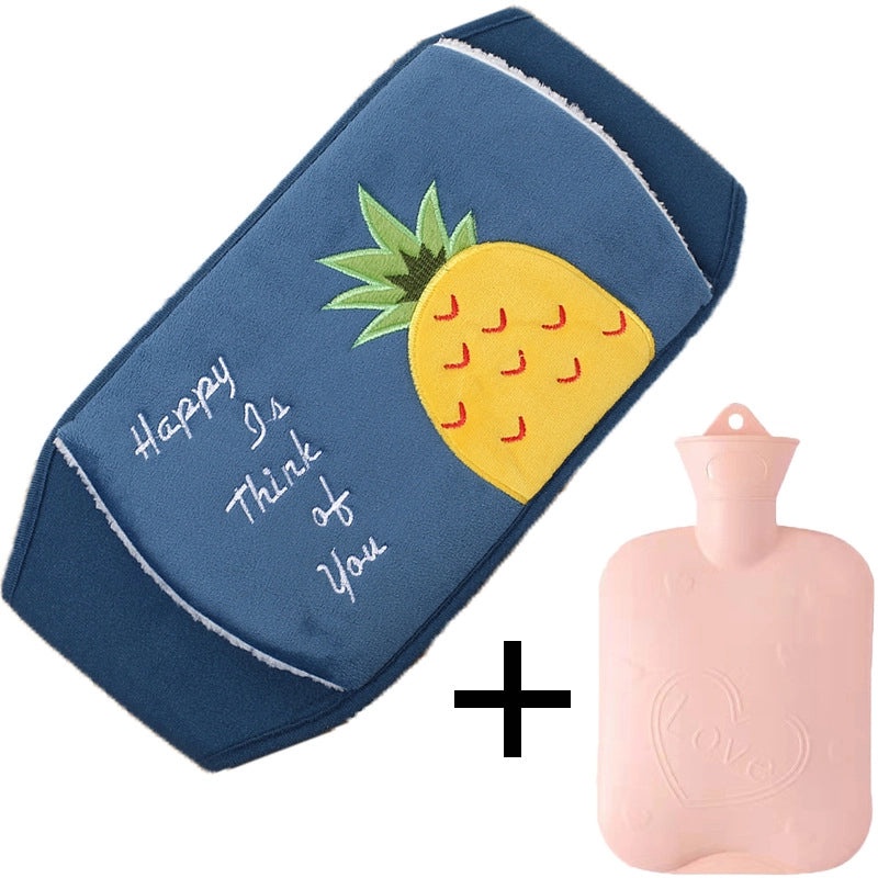 Plush Hot Water Bag with Protective Belt for Waist and Hands Warmth | Home & Personal Care