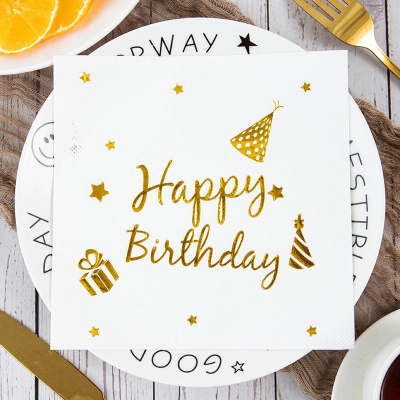 Modern Birthday Letter Wood Pulp Design | Home Decor Accessories
