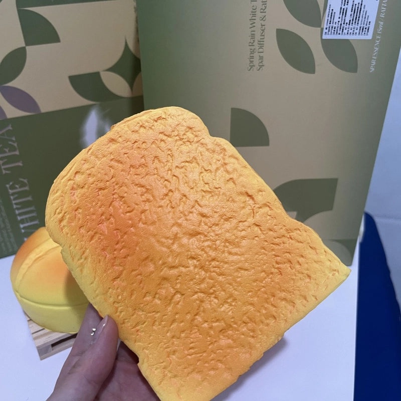 Slow Rebound Pinch Toy Soft Cake Sticky Hand Red Riding Book Food Simulation Bread Decompression Vent Toy|Stress Relief Toys