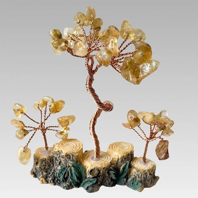 Minimalist Life Tree Crystal Decor | Home Decor & Ornaments