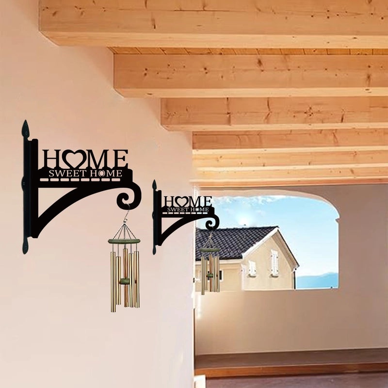 Metal Bird Cage Wall Hook for Hanging Plants and Baskets | Garden & Outdoor Decor