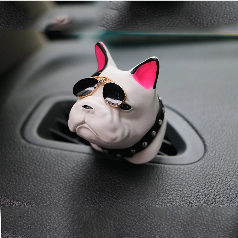 Creative Dog Head Car Air Freshener Clip | Car Accessories