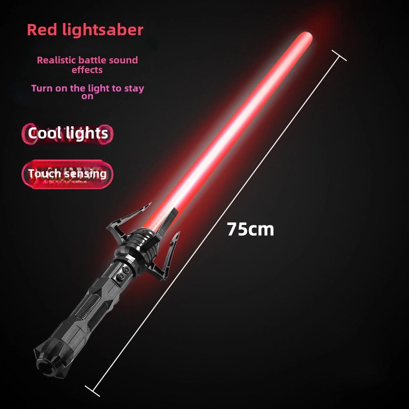 儿童激光剑二合一发光音乐玩具七彩光剑|儿童玩具