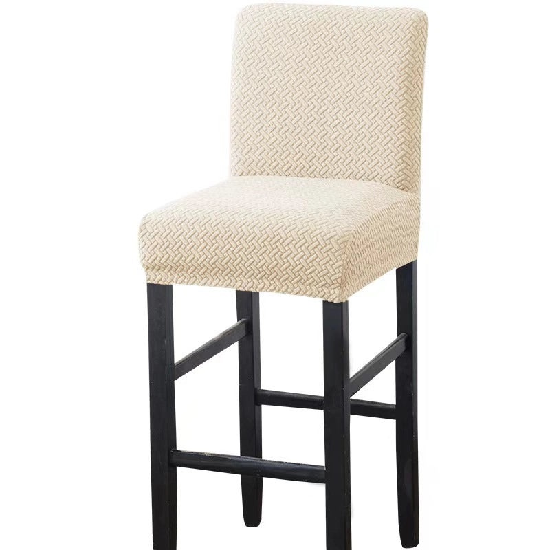Elastic Short Back Chair Cover with High Leg Protection | Chair Covers & Cushions