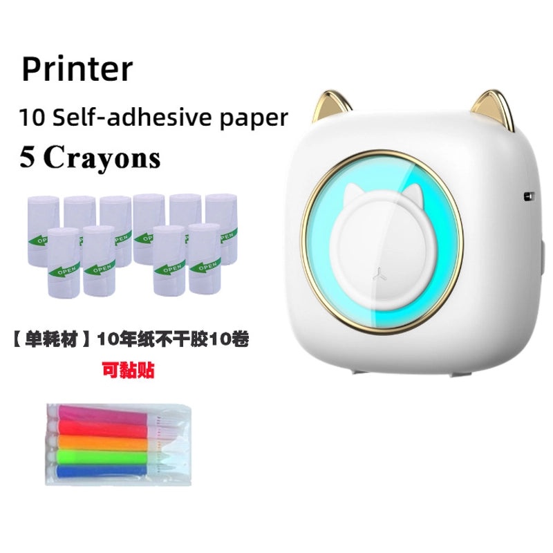 Minimalist Cat School Learning Toy Plastic Model | Educational Toys