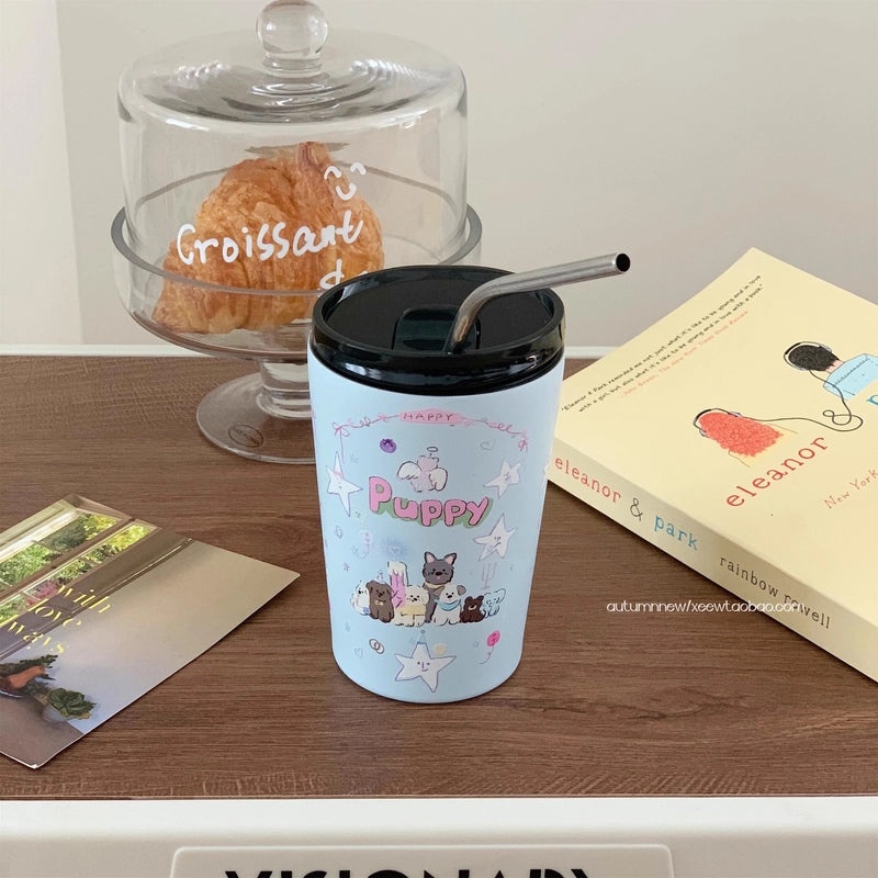 Cartoon Style 304 Stainless Steel Insulated Thermos Bottle 1 Piece|Drinkware & Thermos Cups