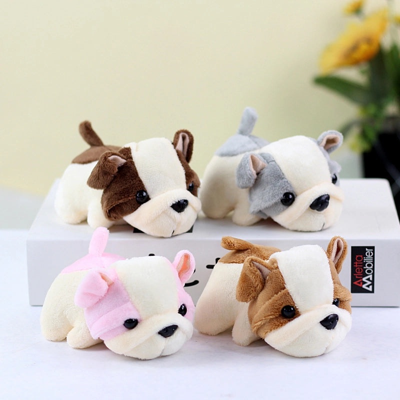 Sha Pei Puppy Plush Keychain Small Dog Pendant Soft Doll Bag Charm|Accessories & Keychains