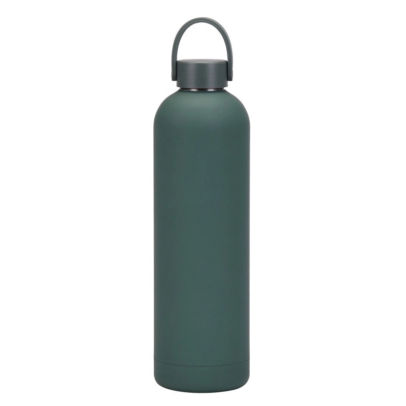 Stainless Steel Water Bottle Single Piece Casual Solid Color | Drinkware & Hydration