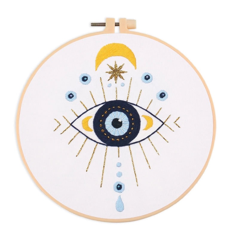 New Eyes Popular Embroidery DIY Kit Semi-finished Material Package Available Now|Embroidery DIY Kits