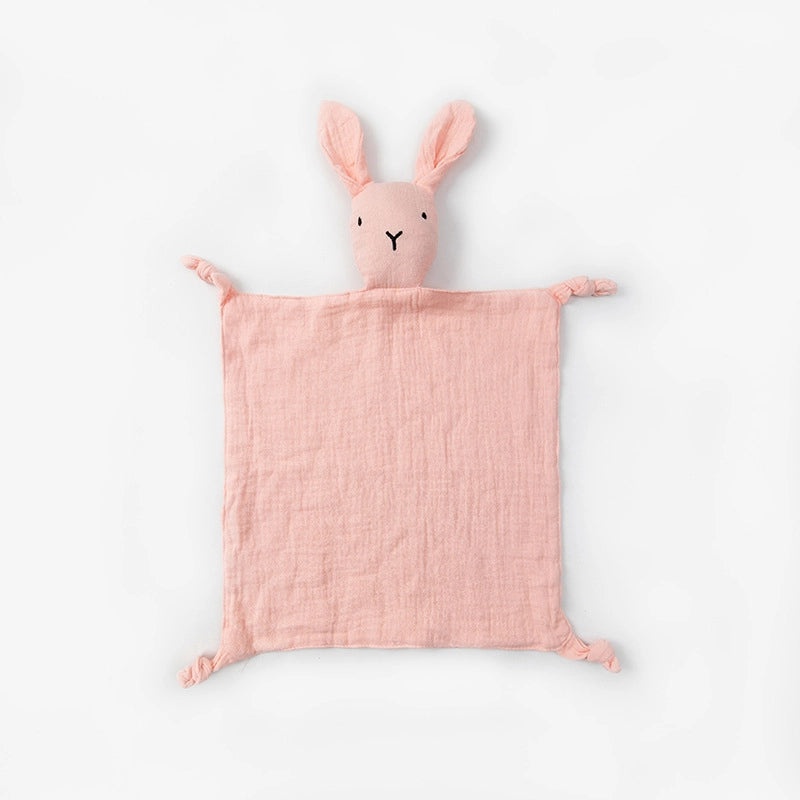 Soft Cotton Baby Comforter Blanket Plush Rabbit Doll | Baby Toys & Comforters