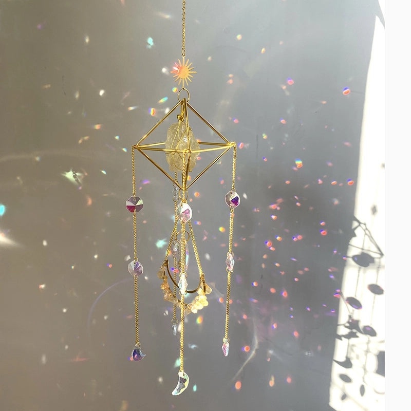 Vintage Star and Moon Metal Pendant Charm|Jewelry & Accessories