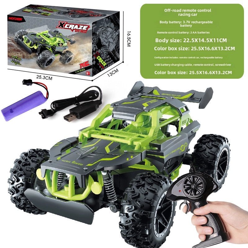 Kids Electric Remote Control Off-road Climbing Car with Spray Function | Remote Control Toys