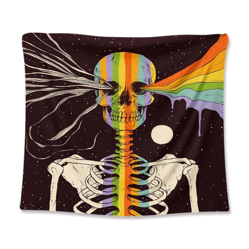 Bohemian Moon and Flower Wall Tapestry Cloth for Home Room Decor|Home Decor Tapestries