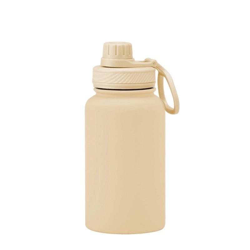 Stainless Steel Water Bottle Single Piece Casual Solid Color | Drinkware & Hydration