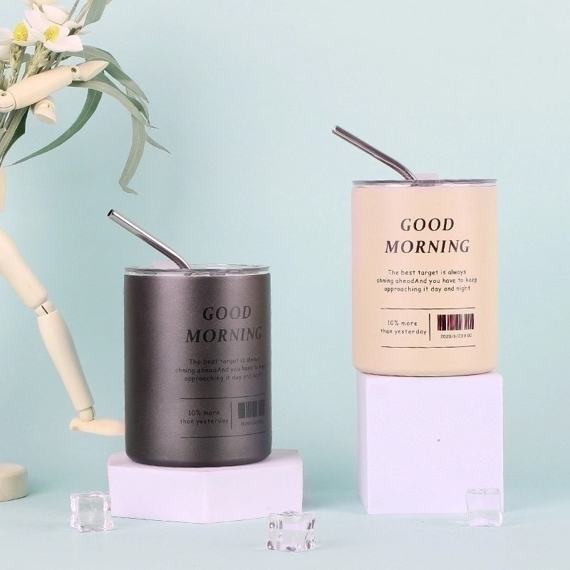 Stainless Steel Water Bottle Single Piece Casual Solid Color | Drinkware & Hydration