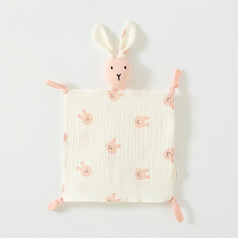 Soft Cotton Baby Rabbit Soothing Doll Blanket with Antennae | Baby Comfort Toys