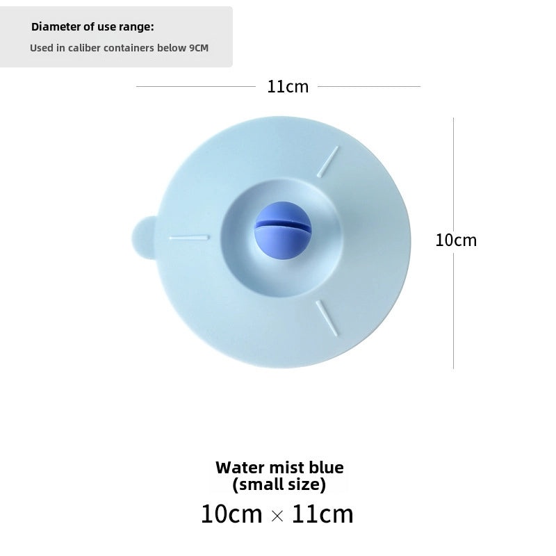 Silicone Cup Lid Food Grade Dustproof Leak-Proof Round Cover for Cups|Kitchen & Dining Accessories