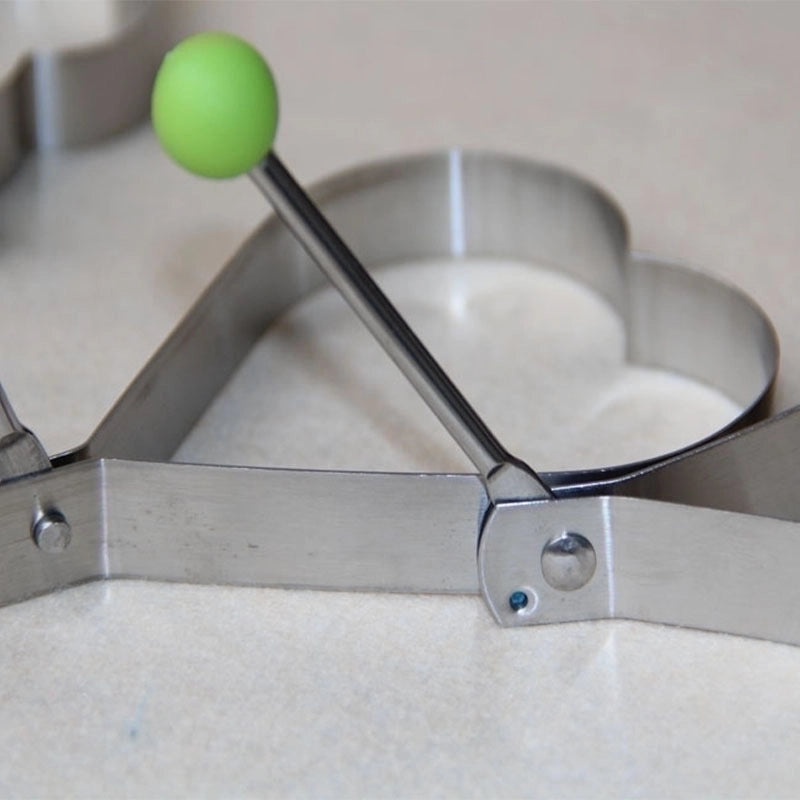 Stainless Steel Solid Color Casual Vacation Egg Omelet Pan|Kitchen Cookware