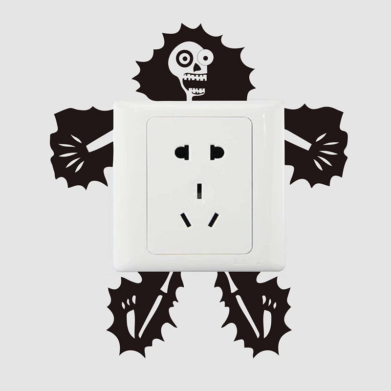 Halloween Skull PVC Wall Decal for Casual Wall Decoration | Home Decor & Wall Art