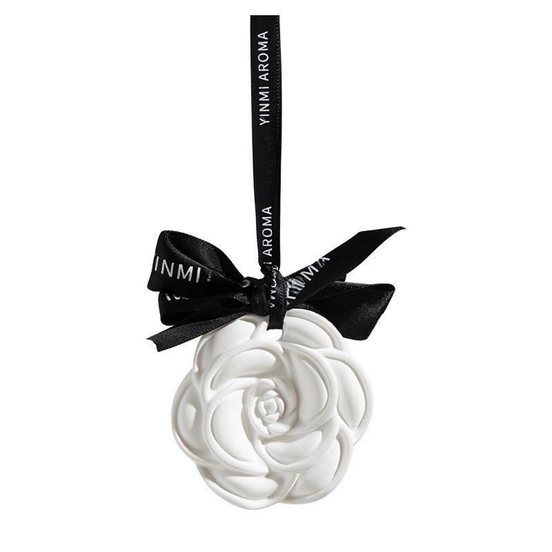 Camellia Solid Wax Car & Home Aromatherapy Hanging Deodorizer Long-Lasting Fragrance Wardrobe Freshener|家居香氛用品