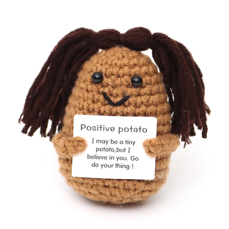 Cute Cartoon Animal and Fruit Yarn Decorations for Home|Home Decor