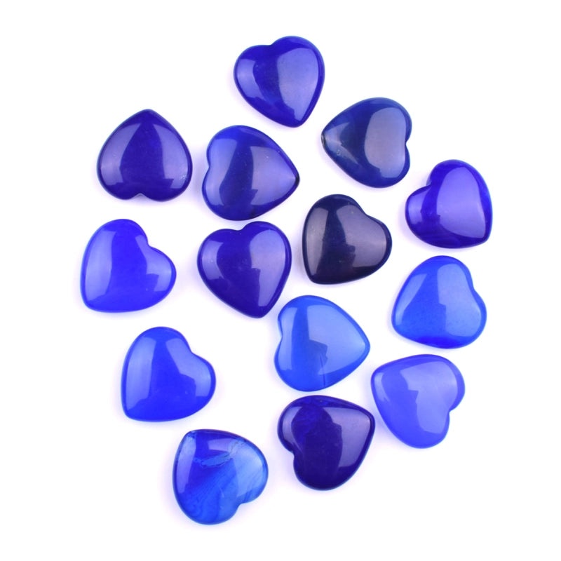 Pink 20mm Heart-Shaped Amethyst Crystal Ornament | Jewelry & Accessories