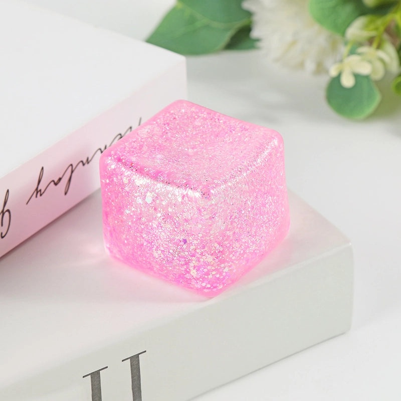 Solid Color Squeezing Stress Relief Toy Plastic Material | Stress Relief Toys