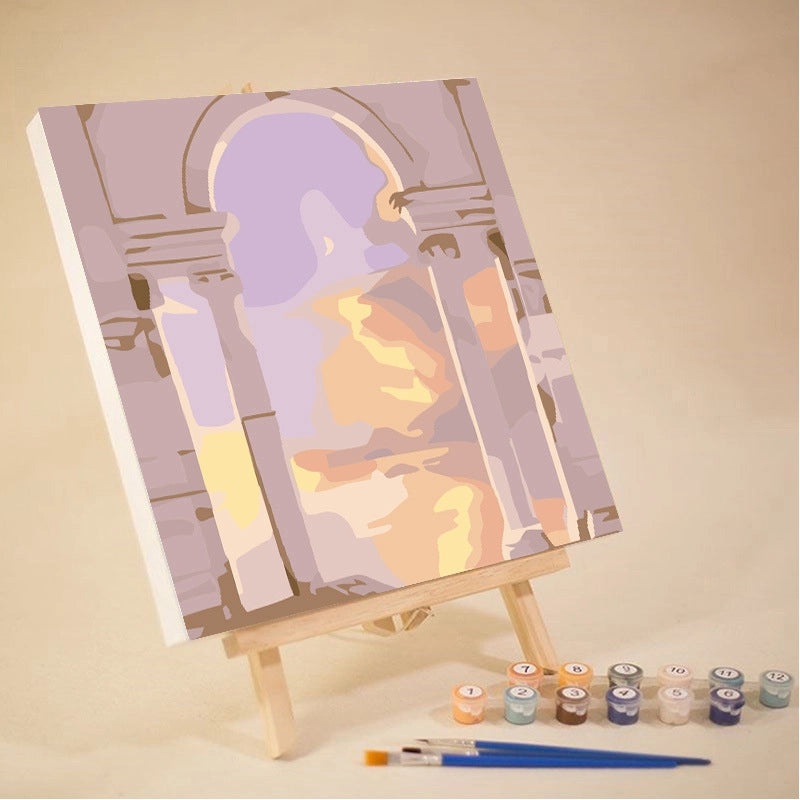 10-12 Color High Quality Pigment Set for DIY Digital Oil Painting Landscape | Painting Supplies