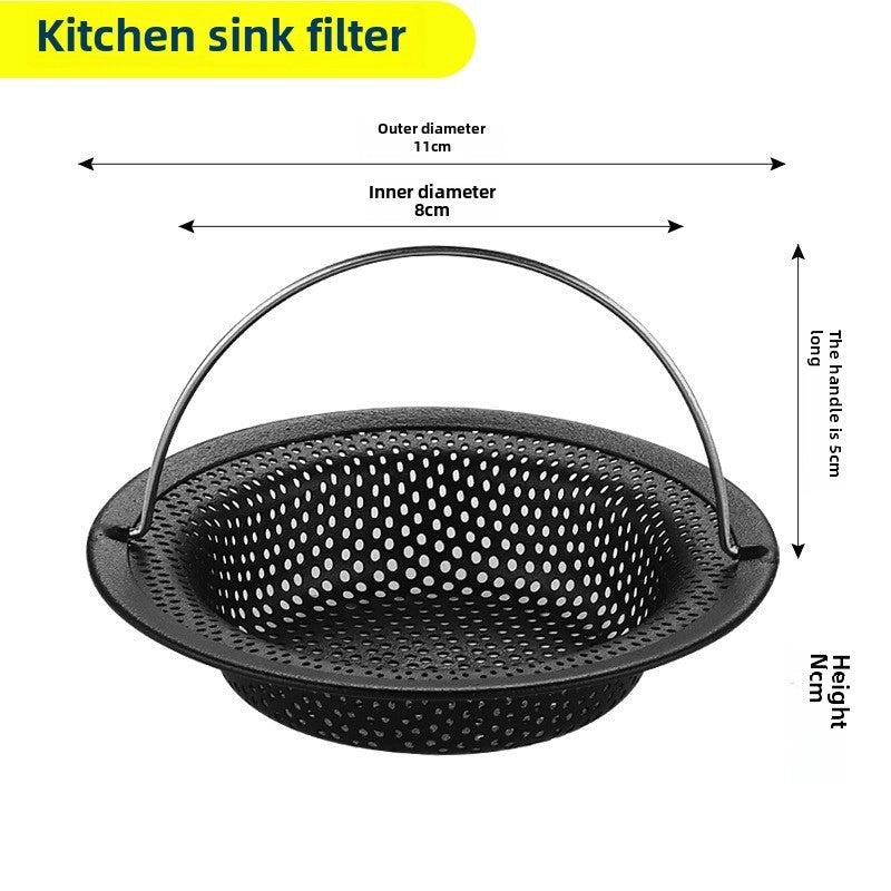 Stainless Steel Kitchen Sink Drain Strainer Net 304 Filter Garbage Catcher Funnel|Kitchen Accessories