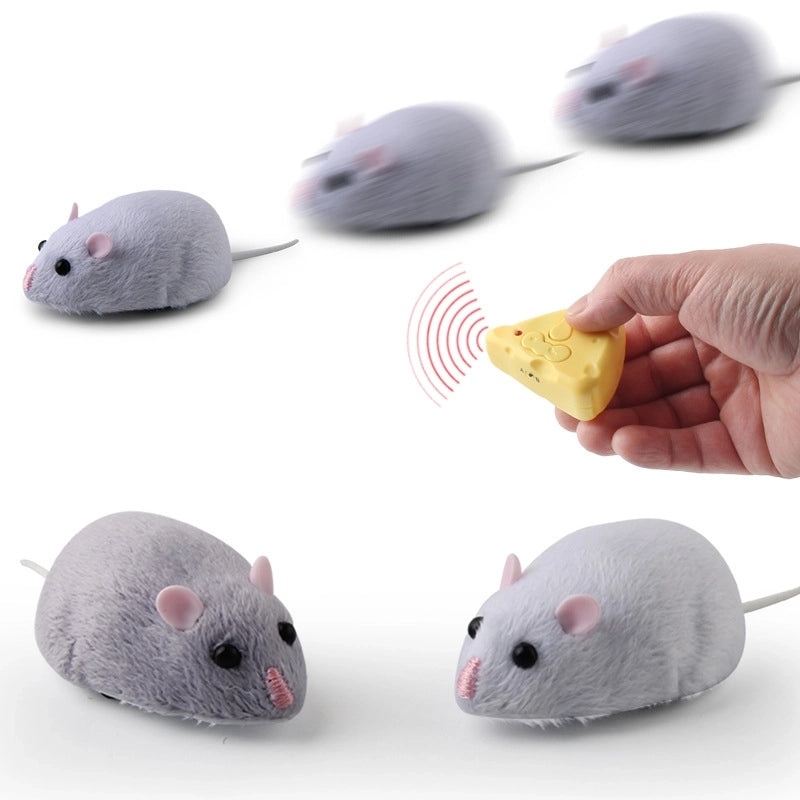 Infrared Remote Control Mouse Toy Simulation Scary Prank Gadget for Fun | Novelty & Gag Gifts