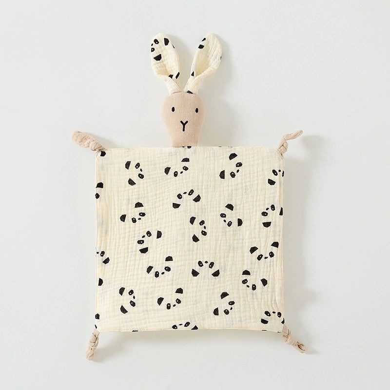 Soft Cotton Baby Rabbit Soothing Doll Blanket with Antennae | Baby Comfort Toys