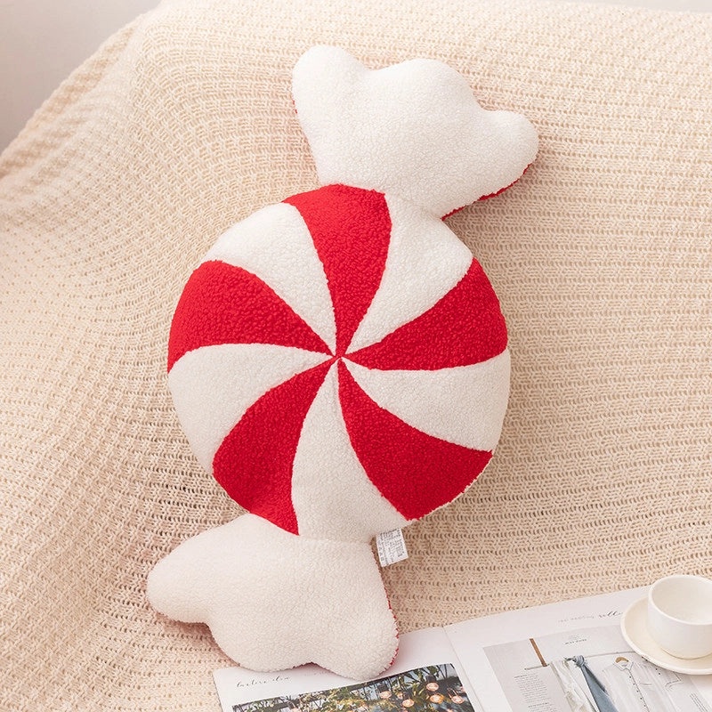 Christmas Plush Toys Snowflake Wreath Stuffed Animals Soft PP Cotton Decorations|Holiday Plush Toys