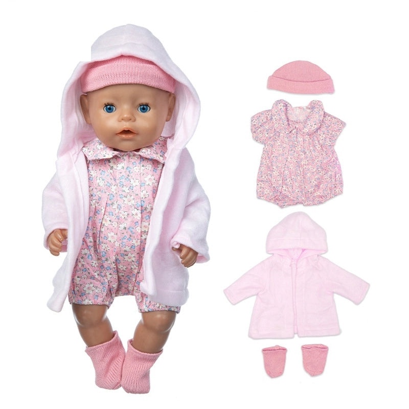 Winter Plush Thick Sweater Coat for American Girl Doll|Doll Clothing & Accessories